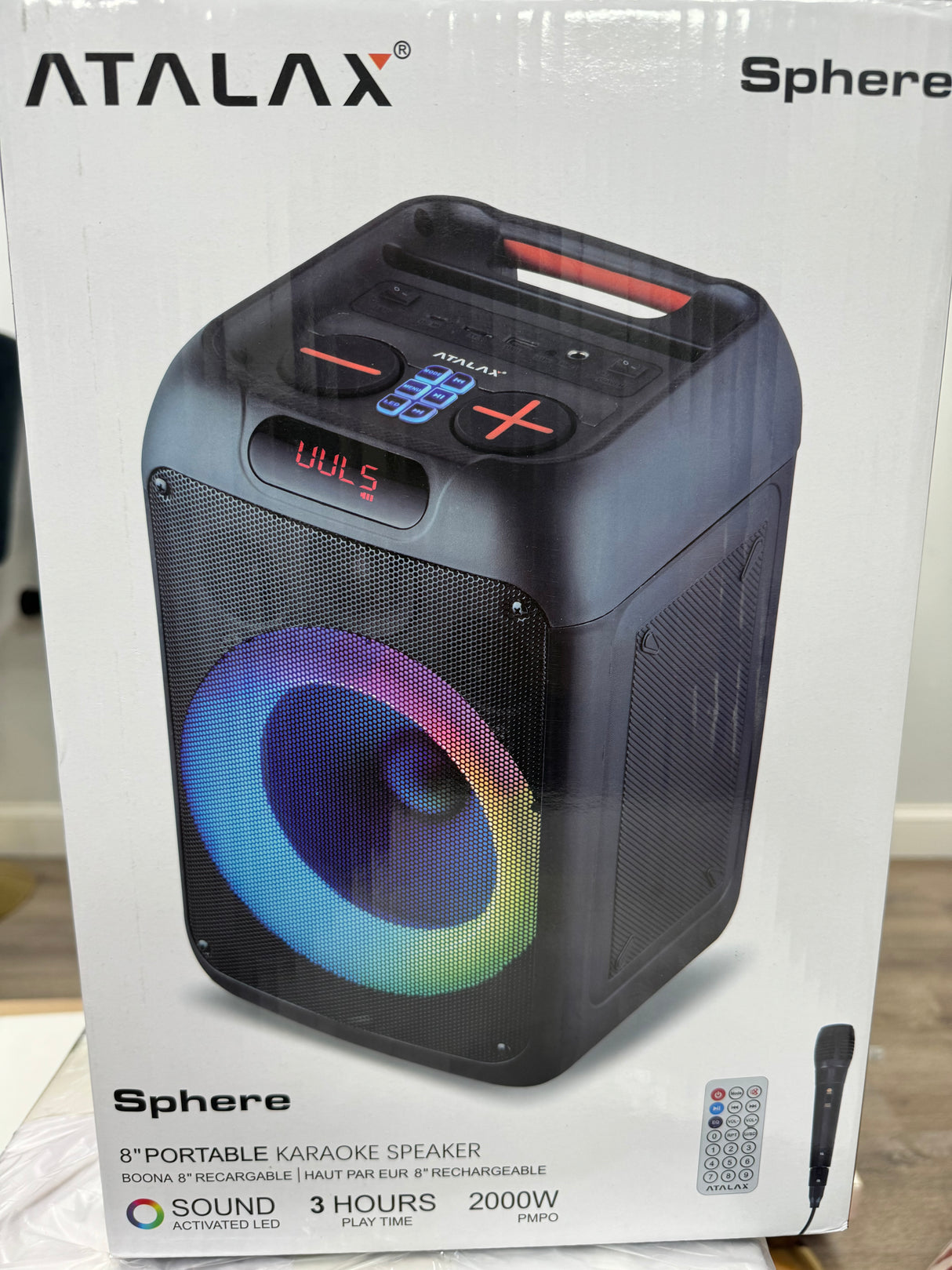 ATALAX SPHERE WIRELESS PARTY SPEAKER