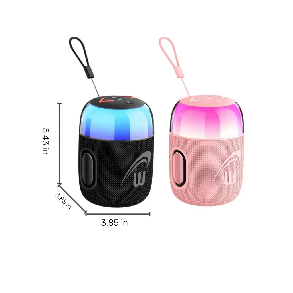 WorryFree WSC-02 Wireless Mini Bluetooth Speaker With RGB Lights